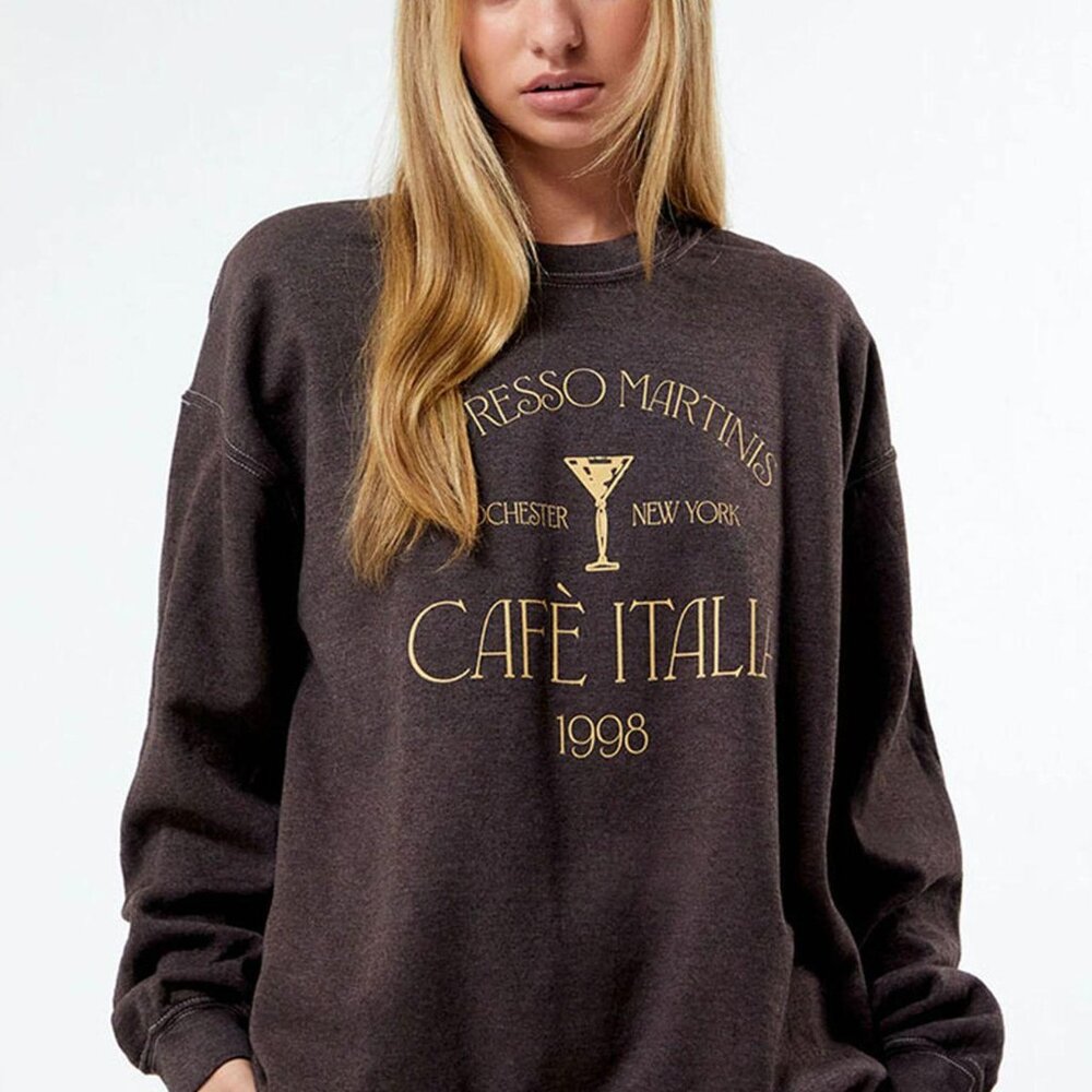 PacSun Golden Hour Espresso Martini Crew Neck Sweatshirt